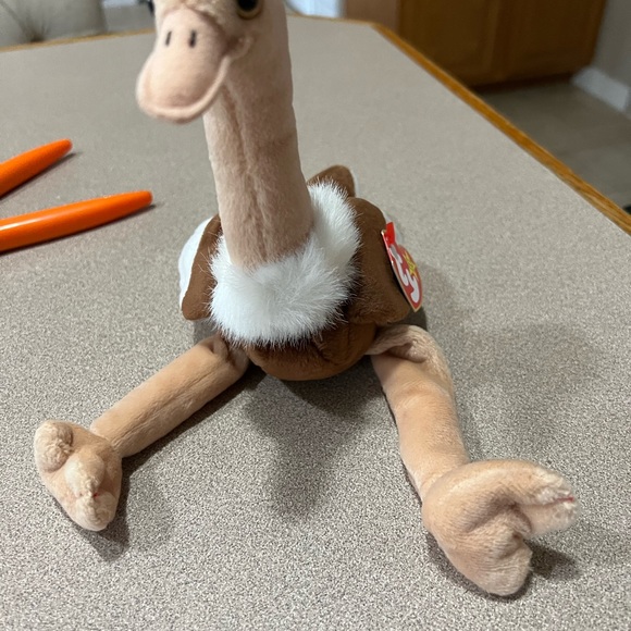 New Ty. Looty the duck, Stretch the Ostrich - Picture 6 of 8